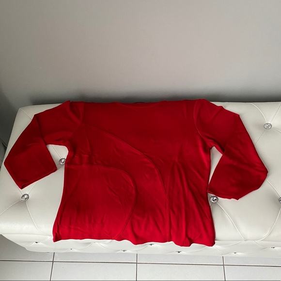 Mexx • Red short sleeve shirt - Picture 8 of 9